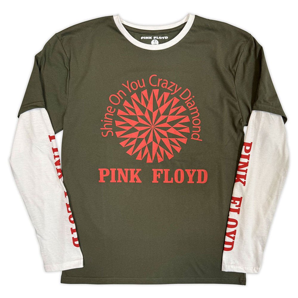 PINK FLOYD ピンクフロイド (結成 60周年 ) - Shine On / アームプリントあり / Tシャツ / メンズ - PGS